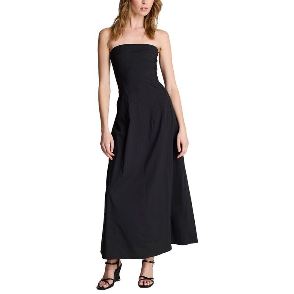 Kenneth Cole Womens Strapless Corset Mini Dress